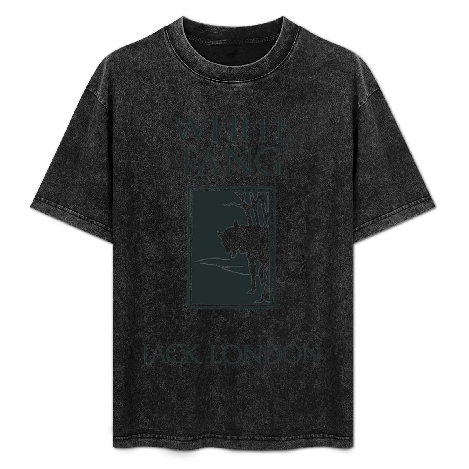 White Fang Jack London book cover T-Shirt Heavy Duty Casual Work Tee
White Fang Jack London book cover T-Shirt Heavy Duty Casual Work Tee
