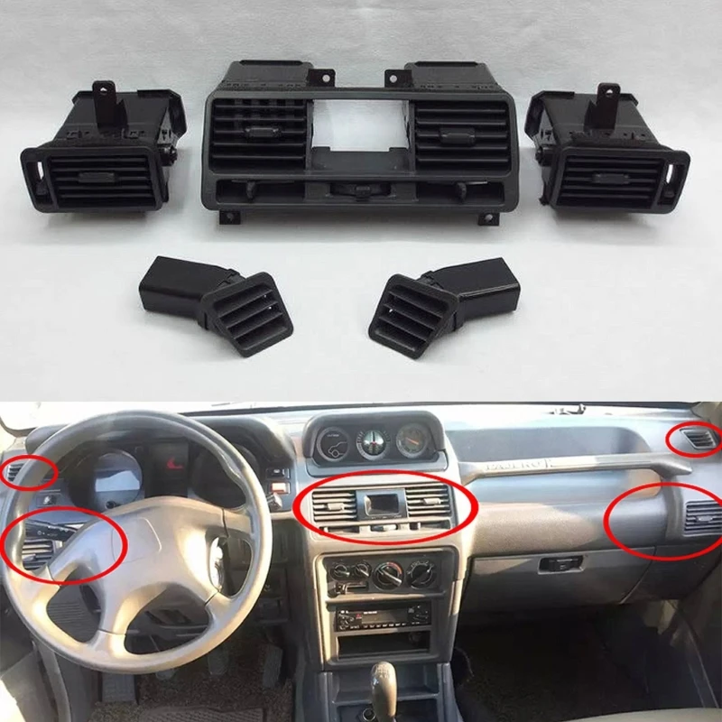 Car Dashboard Front Air Conditioning Air Vent Outlet Repair for Compatible V24 V31 V32 V43 V44 MR308038 Auto Dropshipping
Car Dashboard Front Air Conditioning Air Vent Outlet Repair for Compatible V24 V31 V32 V43 V44 MR308038 Auto Dropshipping