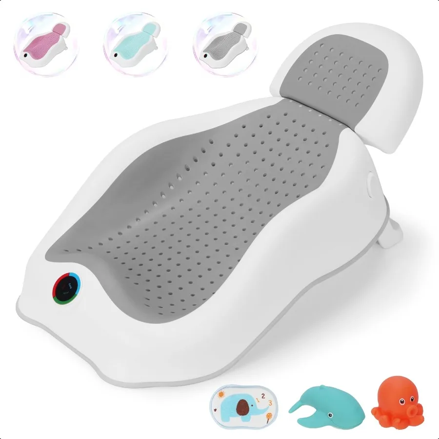 Baby Bath port Newborn BathtubIdeal for Babies L Than 6 Months Old with Thermometer Baby Bather Baby tubs for Baby tubs for New
Baby Bath port Newborn BathtubIdeal for Babies L Than 6 Months Old with Thermometer Baby Bather Baby tubs for Baby tubs for New