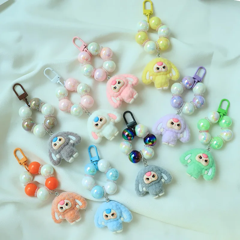 Cute trendy toy cute ball keychain pendant with big ears rabbit doll beaded bag accessory pendant gift
Cute trendy toy cute ball keychain pendant with big ears rabbit doll beaded bag accessory pendant gift