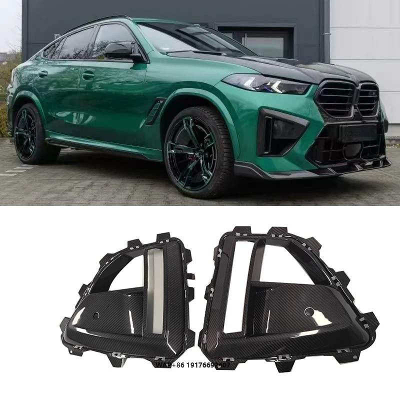 High Quality X5M F95 LCI LD Style Prepreg Carbon Fiber Front Duct for X5m F95 Lci Dry Carbon Front Bumper Trim Perfect Fitment
High Quality X5M F95 LCI LD Style Prepreg Carbon Fiber Front Duct for X5m F95 Lci Dry Carbon Front Bumper Trim Perfect Fitment