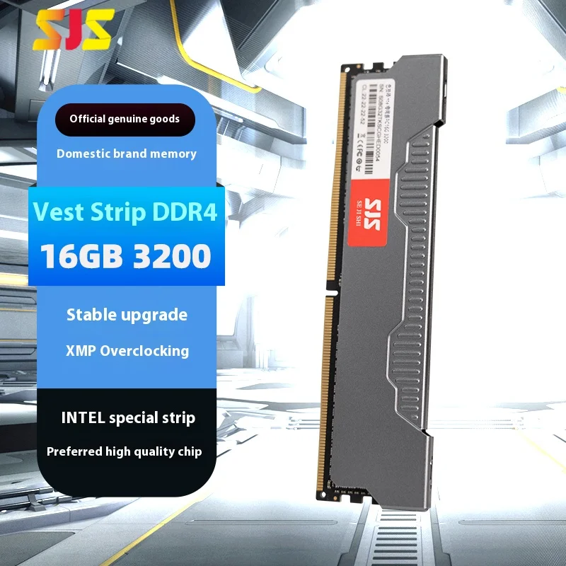 SEJISHI DDR4 Ram 16 ГБ 3200 МГц DRAM DIMM Память 288-контактный RAM 1,2 В DIMM RAM для настольных ПК Intel Chip материнская плата
SEJISHI DDR4 Ram 16 ГБ 3200 МГц DRAM DIMM Память 288-контактный RAM 1,2 В DIMM RAM для настольных ПК Intel Chip материнская плата