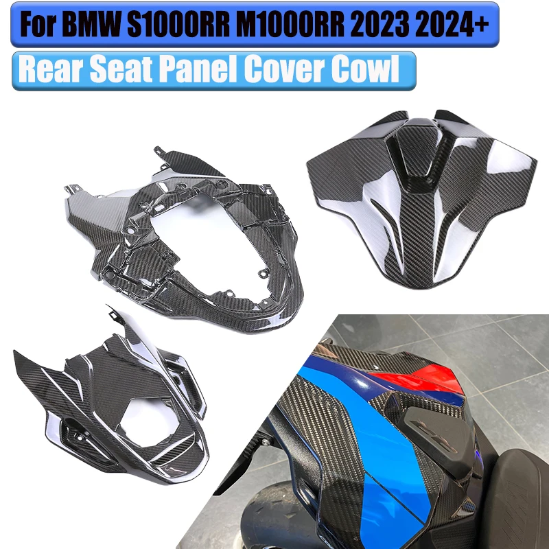For BMW S1000RR M1000RR 2023 2024+Pure Carbon Fiber Tail Rear Passenger Seat Cover Under Tail Fairing Kit Motorcycle Accessories
For BMW S1000RR M1000RR 2023 2024+Pure Carbon Fiber Tail Rear Passenger Seat Cover Under Tail Fairing Kit Motorcycle Accessories
