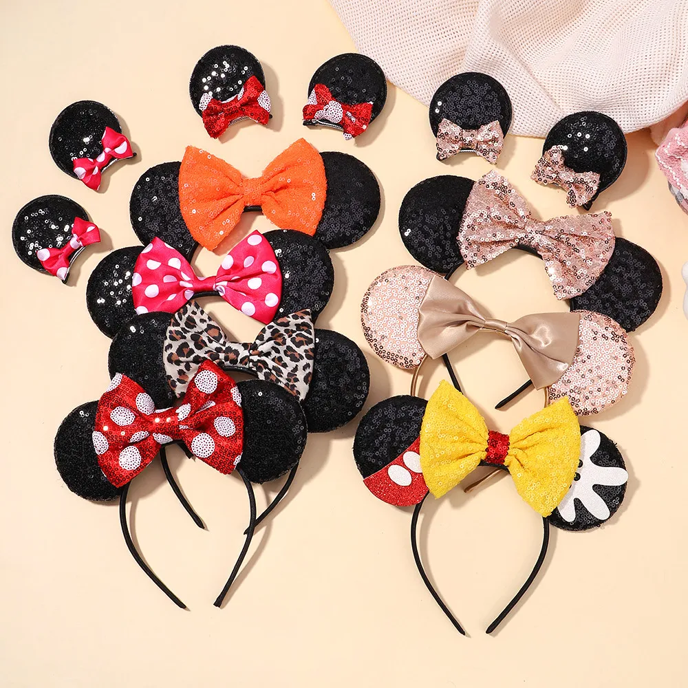 Kids Bows 3Pcs/set Cute Cartoon Sequin Kids Headband Hair Accessories Bow Ears Hairbands Hair Clips Party Hairgrips Barrette
Kids Bows 3Pcs/set Cute Cartoon Sequin Kids Headband Hair Accessories Bow Ears Hairbands Hair Clips Party Hairgrips Barrette