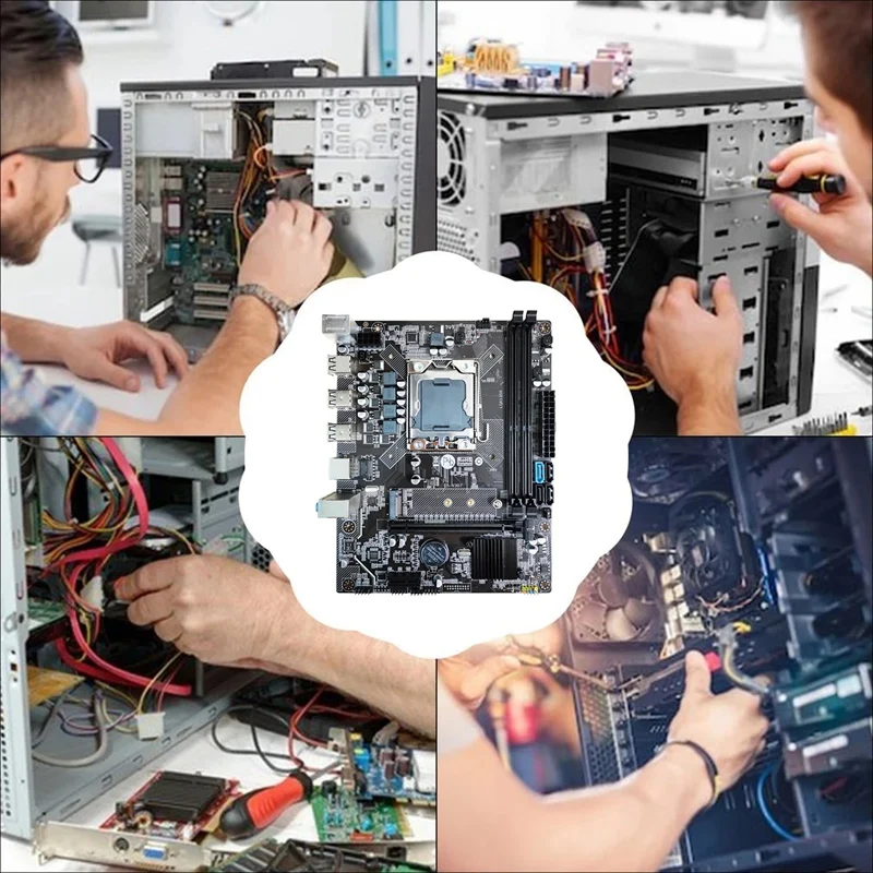 GO-X79 Desktop PC Motherboard Set+E5 2420 CPU+2X 4G DDR3 RAM M.2 NVME LGA1356 DDR3 Memory Slot SATA3.0 Gaming Motherboard
GO-X79 Desktop PC Motherboard Set+E5 2420 CPU+2X 4G DDR3 RAM M.2 NVME LGA1356 DDR3 Memory Slot SATA3.0 Gaming Motherboard