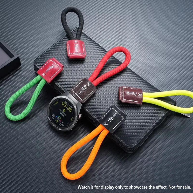 Модный ремешок-шнурок для Huawei WATCH Ultimate 2, Masterpiece 2, WATCH GT, для занятий спортом на открытом воздухе - внешний чехол с веревкой
Модный ремешок-шнурок для Huawei WATCH Ultimate 2, Masterpiece 2, WATCH GT, для занятий спортом на открытом воздухе - внешний чехол с веревкой