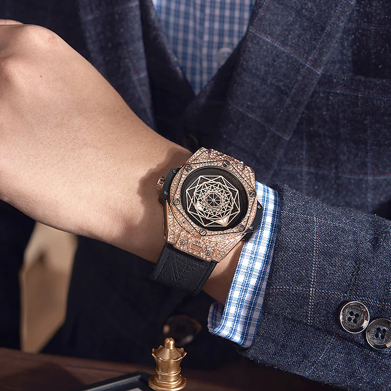 New luxury handsome men's watch fashion trend simple student automatic waterproof mechanical quartz watch birthday gift
New luxury handsome men's watch fashion trend simple student automatic waterproof mechanical quartz watch birthday gift