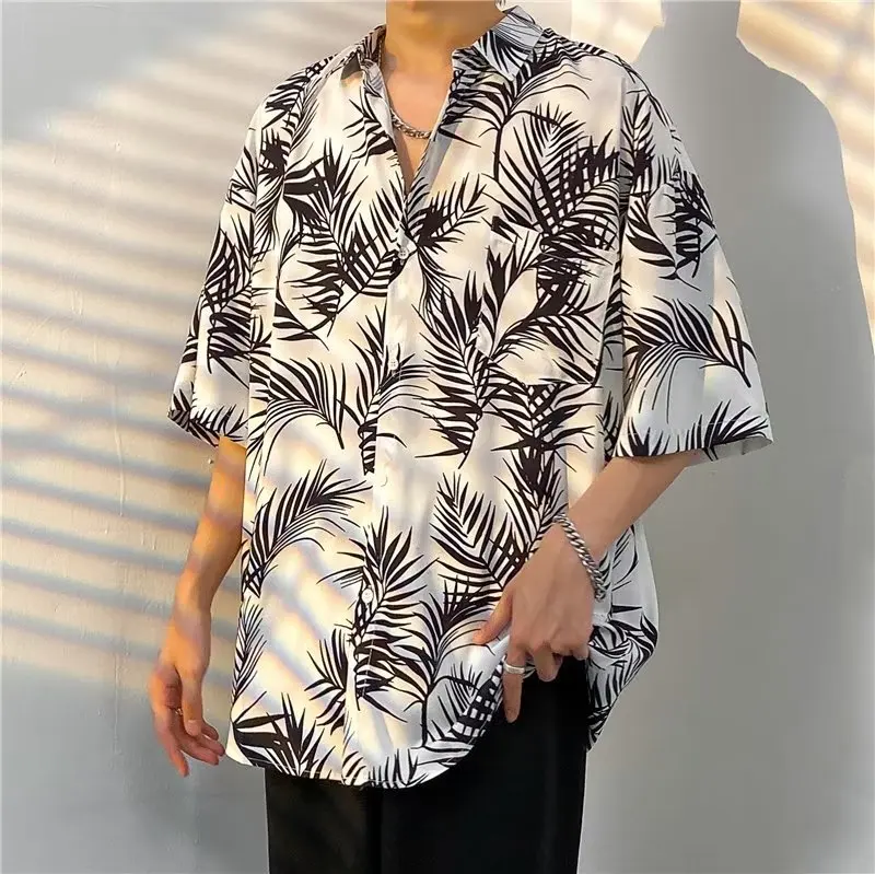 GELITAYIN Men Street Fashion Summer Daily Shirt Hawaiian Cartoon Print Casual Loose Shirts Short Sleeve Beach Loose Tops
GELITAYIN Men Street Fashion Summer Daily Shirt Hawaiian Cartoon Print Casual Loose Shirts Short Sleeve Beach Loose Tops