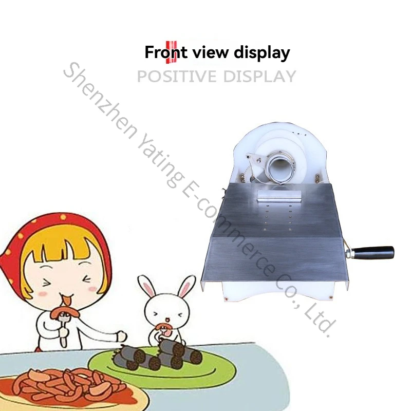 Sausage Stringing Machine Plastic Automatic Knotting Sausage Quantitative Segmentation Machine Sausage Hot Dog Machine
Sausage Stringing Machine Plastic Automatic Knotting Sausage Quantitative Segmentation Machine Sausage Hot Dog Machine