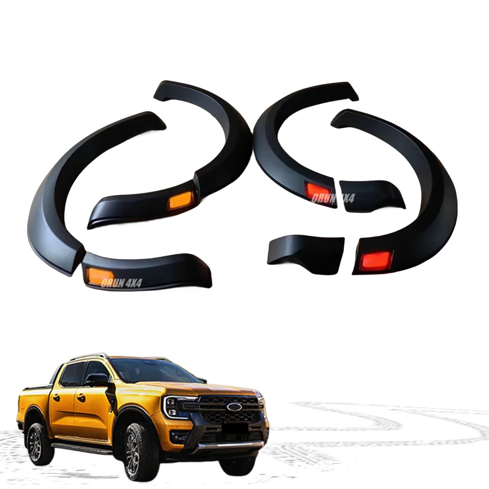Modification Car Accessories 4x4 Fender Flares for Ranger Next Gen T9 Wildtrack XL XLS XLT 2023 2024 2025 with LED Light
Modification Car Accessories 4x4 Fender Flares for Ranger Next Gen T9 Wildtrack XL XLS XLT 2023 2024 2025 with LED Light