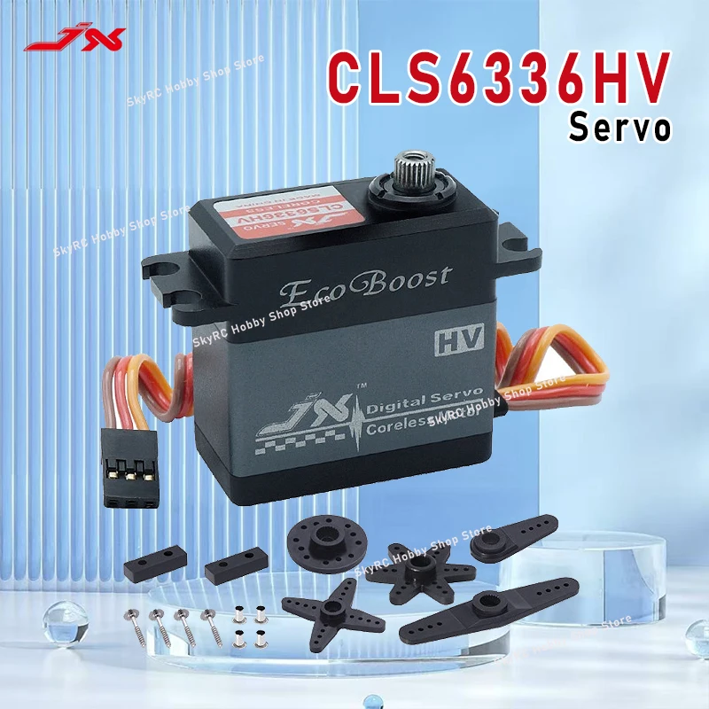 JX Servo Ecoboost CLS6336HV-36 кг, большой крутящий момент, 180 градусов, цифровой радиоуправляемый сервопривод с ЧПУ без сердечника для вертолетов
JX Servo Ecoboost CLS6336HV-36 кг, большой крутящий момент, 180 градусов, цифровой радиоуправляемый сервопривод с ЧПУ без сердечника для вертолетов