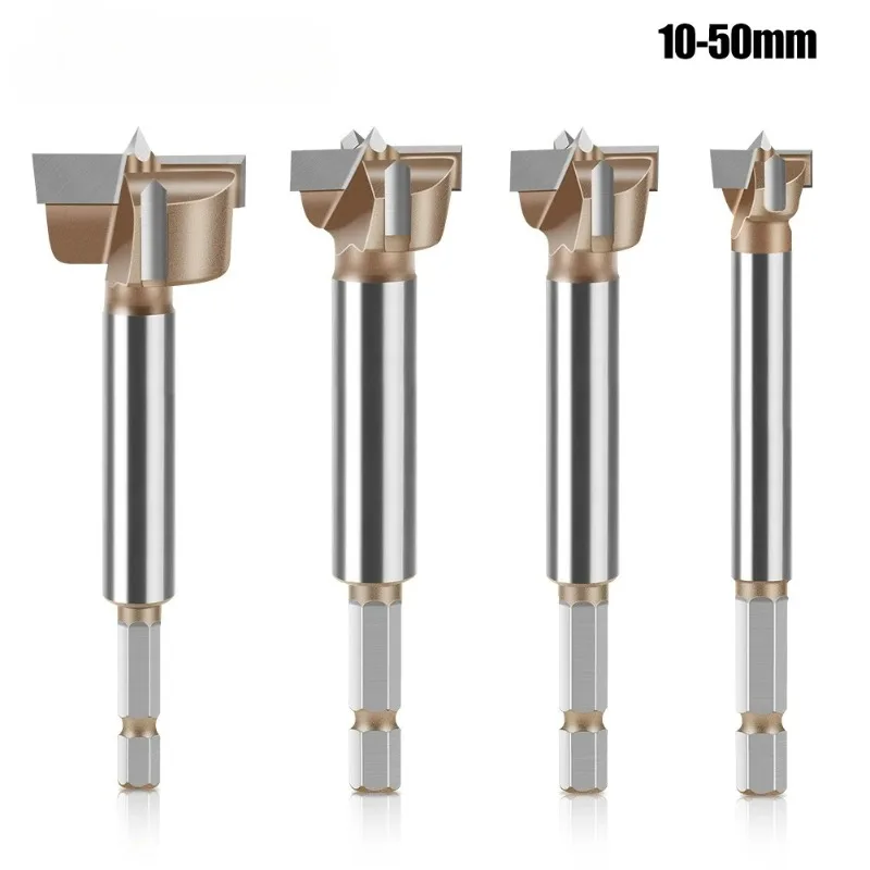 1Pcs Hex 1/4'' Shank Forstner Drill Bit Hinge Boring Bit 10-50mm Hole Saw Cutter Tungsten Carbide Multifunction Woodworking Tool
1Pcs Hex 1/4'' Shank Forstner Drill Bit Hinge Boring Bit 10-50mm Hole Saw Cutter Tungsten Carbide Multifunction Woodworking Tool