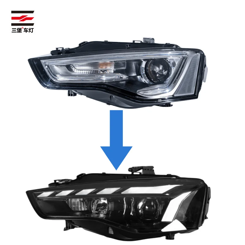 Прямые продажи с завода-для Audi A5 2012-2016 HID Модифицированная фара-Прямая подключение
Прямые продажи с завода-для Audi A5 2012-2016 HID Модифицированная фара-Прямая подключение