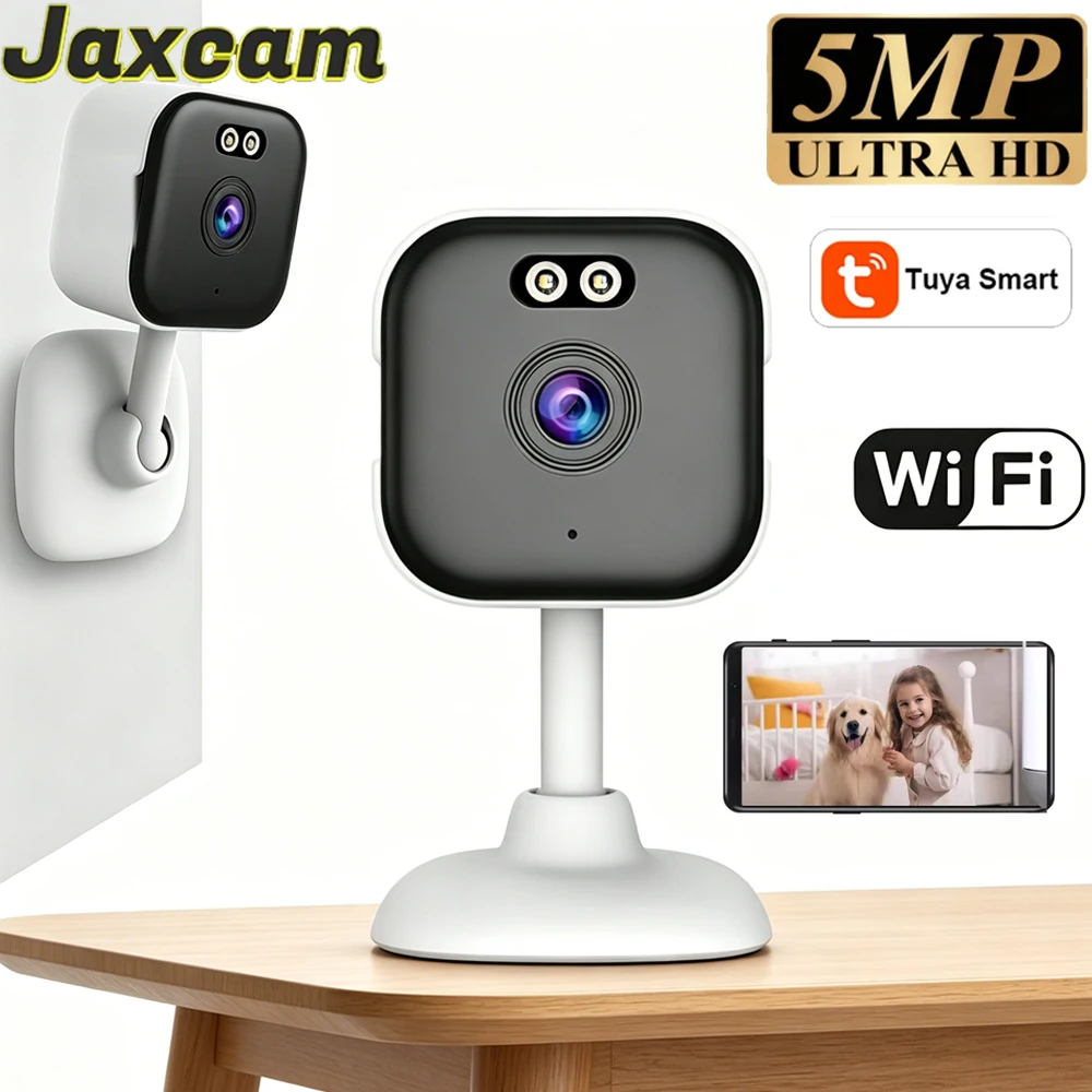 5MP 2K HD Tuya Smart App WIFI Mini Camera Network IP Camera Motion Detection Color Night Vision Home Security Camera
5MP 2K HD Tuya Smart App WIFI Mini Camera Network IP Camera Motion Detection Color Night Vision Home Security Camera