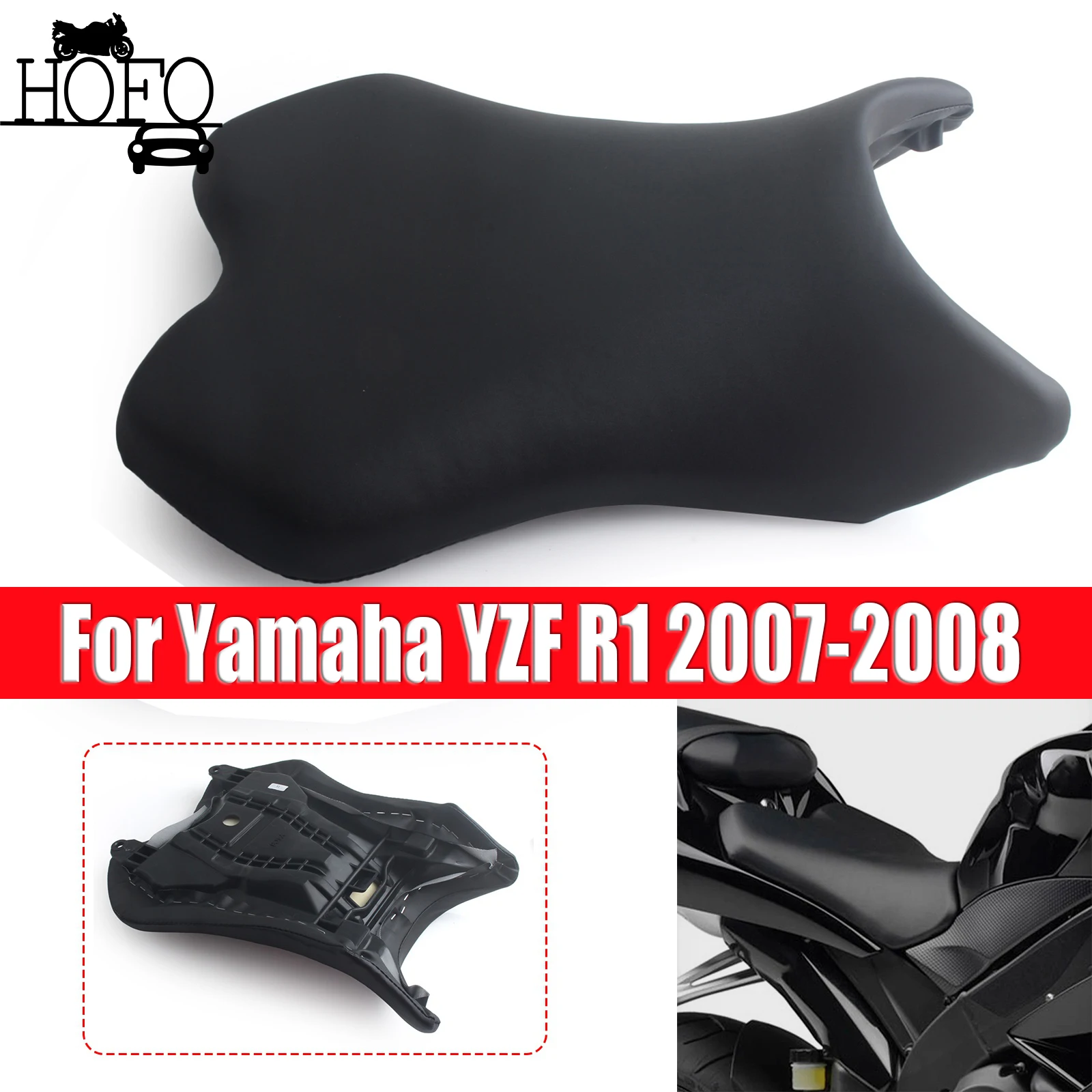 For Yamaha YZF R1 2007-2008 Motorcycle Front Rider Driver Seat Saddle
For Yamaha YZF R1 2007-2008 Motorcycle Front Rider Driver Seat Saddle