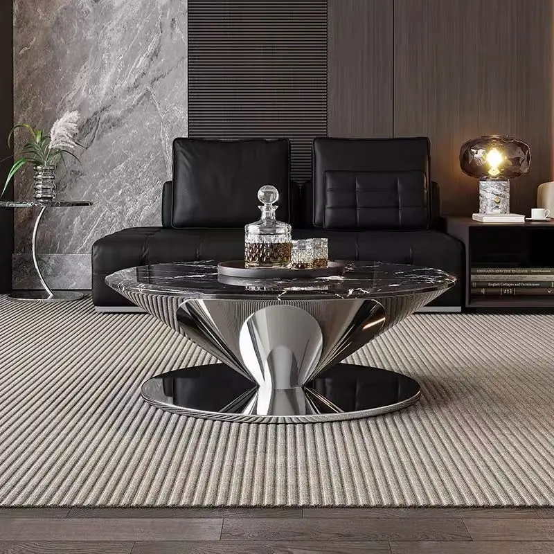 Rock slab suspended tea table round stainless steel color corner several sides several combinations
Rock slab suspended tea table round stainless steel color corner several sides several combinations