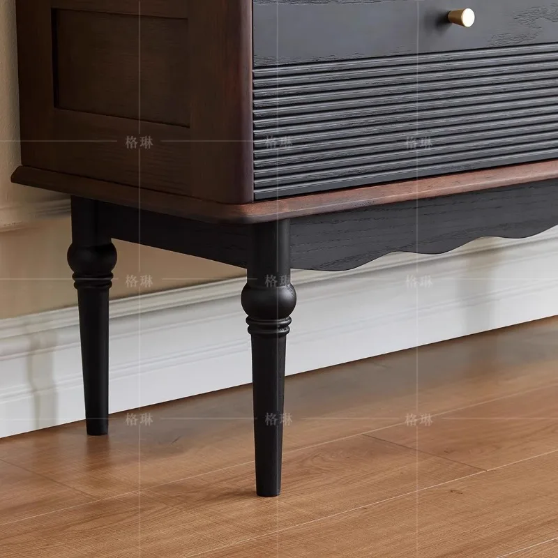 French medieval wine cabinet Solid wood Changhong glass household wall living room New TV cabinet Side display vertical cabinet 
French medieval wine cabinet Solid wood Changhong glass household wall living room New TV cabinet Side display vertical cabinet