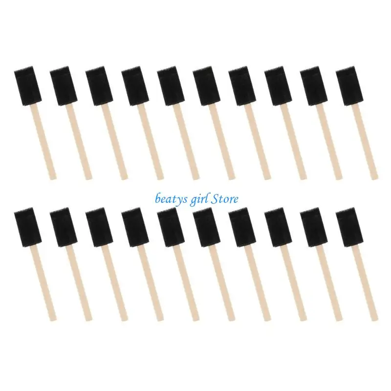 C7AB 20Pcs Sponge Brushes, Different Size Sponge Paint Brush, Foam Paint Brushes for Painting, Staining, Varnishes, Art Craft
C7AB 20Pcs Sponge Brushes, Different Size Sponge Paint Brush, Foam Paint Brushes for Painting, Staining, Varnishes, Art Craft