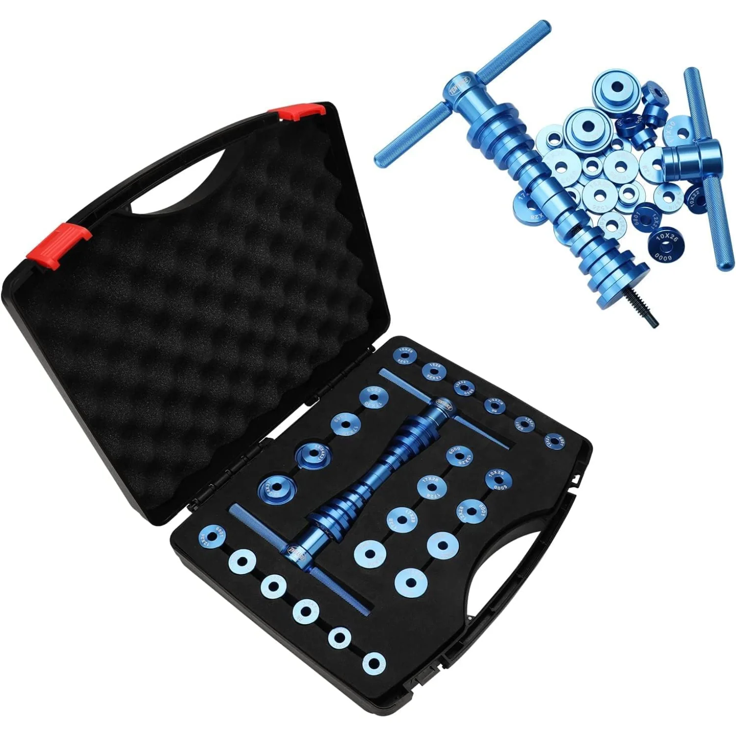 Bicycle Bearing Press Set, Bike Tool Set, Turning Point for Wheels Hub Cycle Bearing Press Set, Tools for Bicycle Repair
Bicycle Bearing Press Set, Bike Tool Set, Turning Point for Wheels Hub Cycle Bearing Press Set, Tools for Bicycle Repair