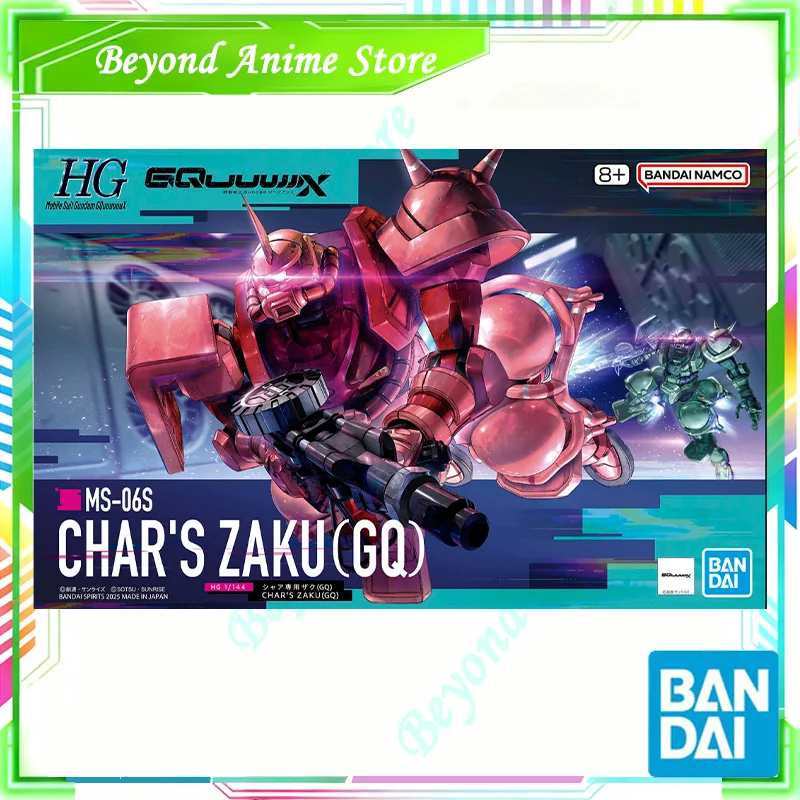 Spot Direct Delivery Bandai Original Gundam GQuuuuuux Anime Model HG MS-06S CHAR'S ZAKU(GQ) Action Figure Toys for Children Gift
Spot Direct Delivery Bandai Original Gundam GQuuuuuux Anime Model HG MS-06S CHAR'S ZAKU(GQ) Action Figure Toys for Children Gift