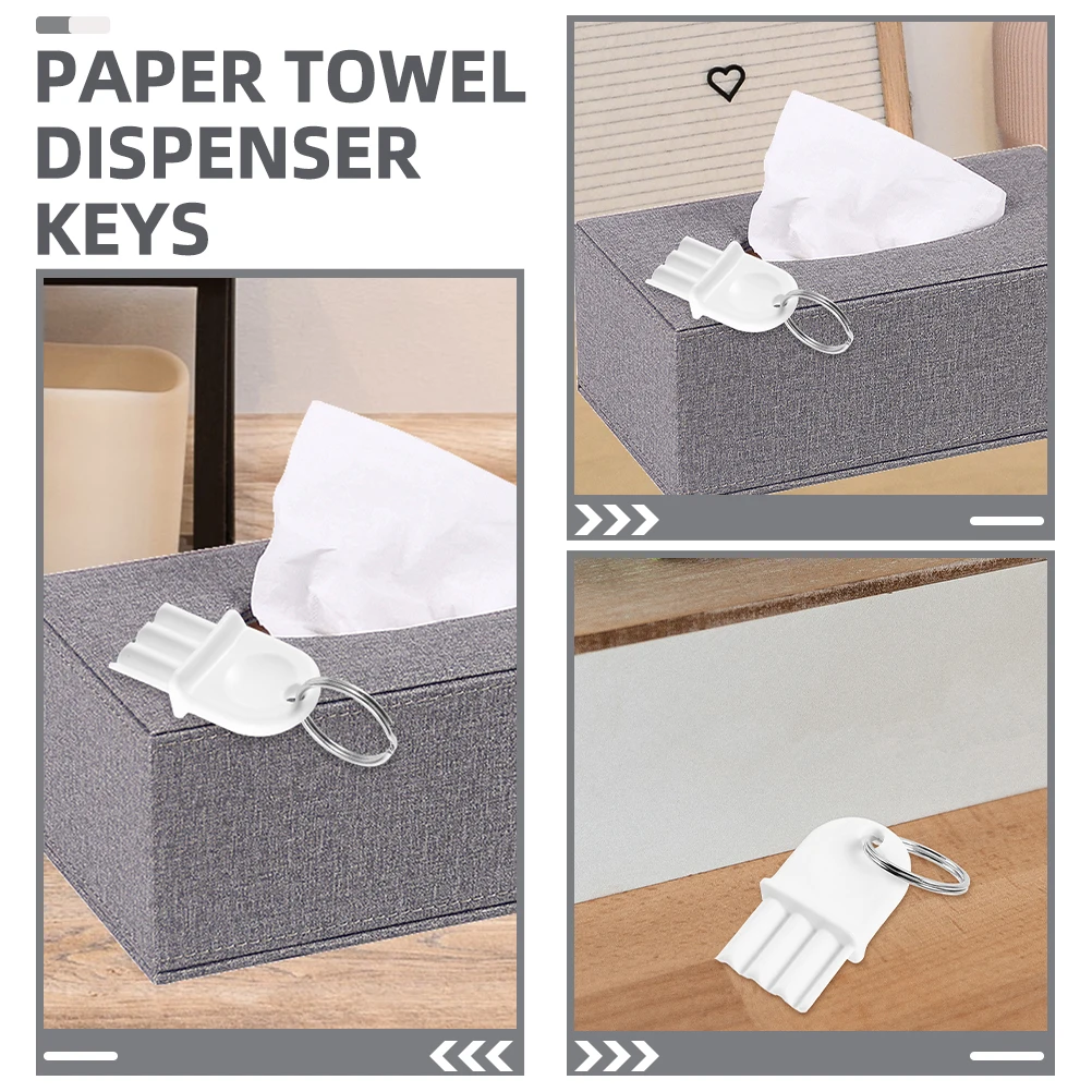 1 set Universal Toilet Paper Dispenser Key Set Metal Plastic Replacement Commercial Tissue Dispenser Sturdy Durable for Office
1 set Universal Toilet Paper Dispenser Key Set Metal Plastic Replacement Commercial Tissue Dispenser Sturdy Durable for Office