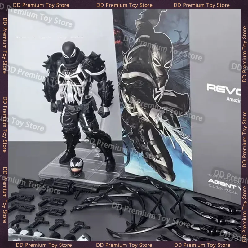 Ct Toys Agent Anti Venom Action Figure Kaiyodo Amazing Yamaguchi Comic Agent Venom Black Suit 15cm 1/12 Figurine Collection Toys
Ct Toys Agent Anti Venom Action Figure Kaiyodo Amazing Yamaguchi Comic Agent Venom Black Suit 15cm 1/12 Figurine Collection Toys