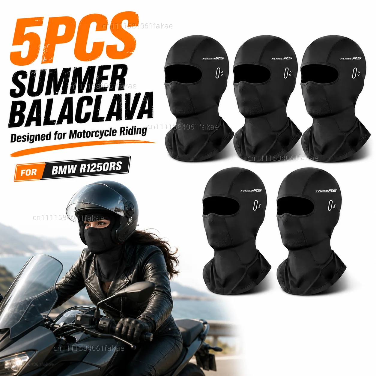 5PCS Motorcycle Balaclava Summer UV Protection Glasses Face Breathable Hole FOR BMW R1250RS 2019-2026 Riding Gear Protection
5PCS Motorcycle Balaclava Summer UV Protection Glasses Face Breathable Hole FOR BMW R1250RS 2019-2026 Riding Gear Protection