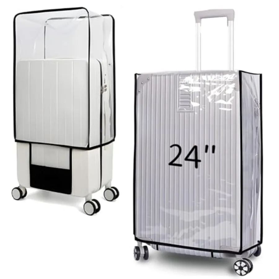 Transparent Luggage Protector Sleeve for 24 Inch Suitcase Waterproof, Durable, Clear, PVC Baggage Cover, Plastic Travel Protect
Transparent Luggage Protector Sleeve for 24 Inch Suitcase Waterproof, Durable, Clear, PVC Baggage Cover, Plastic Travel Protect