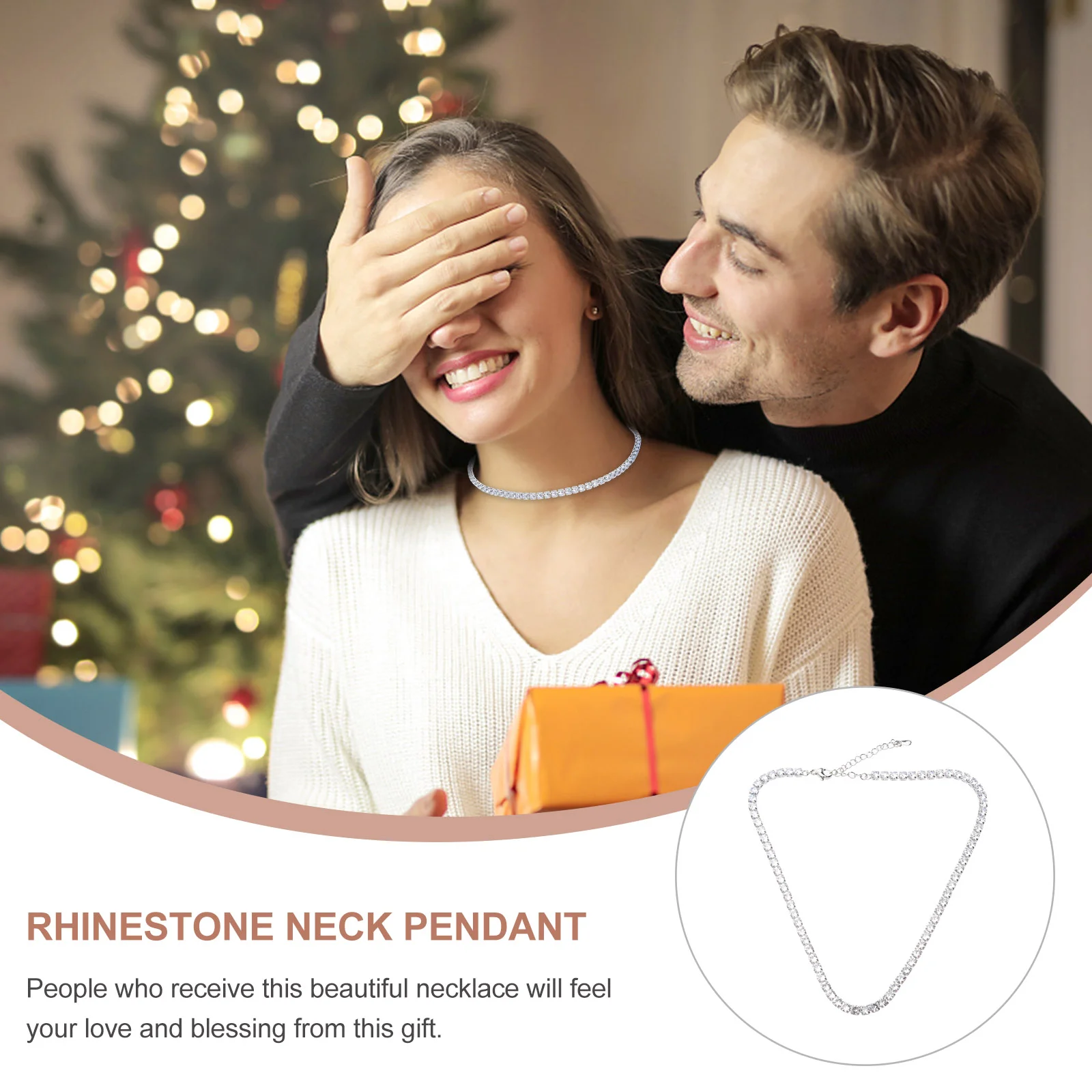 Zircon Necklace Girl Jewelry Clavicle Chain Matching Rhinestone Pendant Shiny Accessory Women Choker Necklaces for Girls
Zircon Necklace Girl Jewelry Clavicle Chain Matching Rhinestone Pendant Shiny Accessory Women Choker Necklaces for Girls