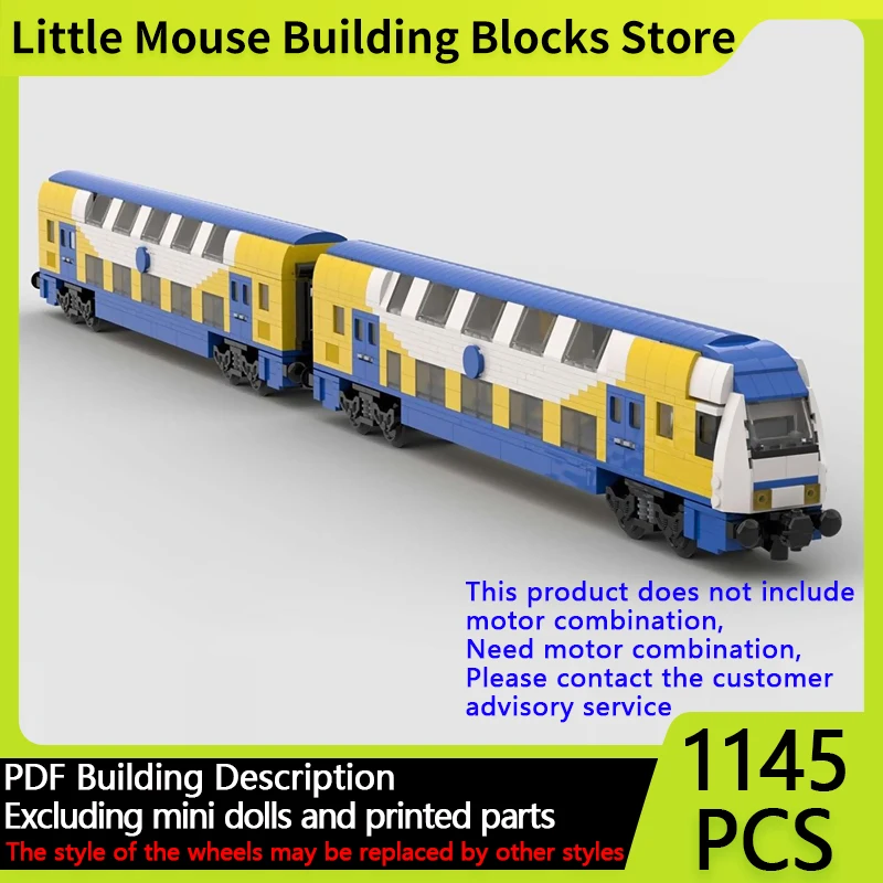 City Car Model MOC Building Bricks German Double Decker Wagons Modular Technology Gifts Holiday Assemble Children Toys Suit
City Car Model MOC Building Bricks German Double Decker Wagons Modular Technology Gifts Holiday Assemble Children Toys Suit