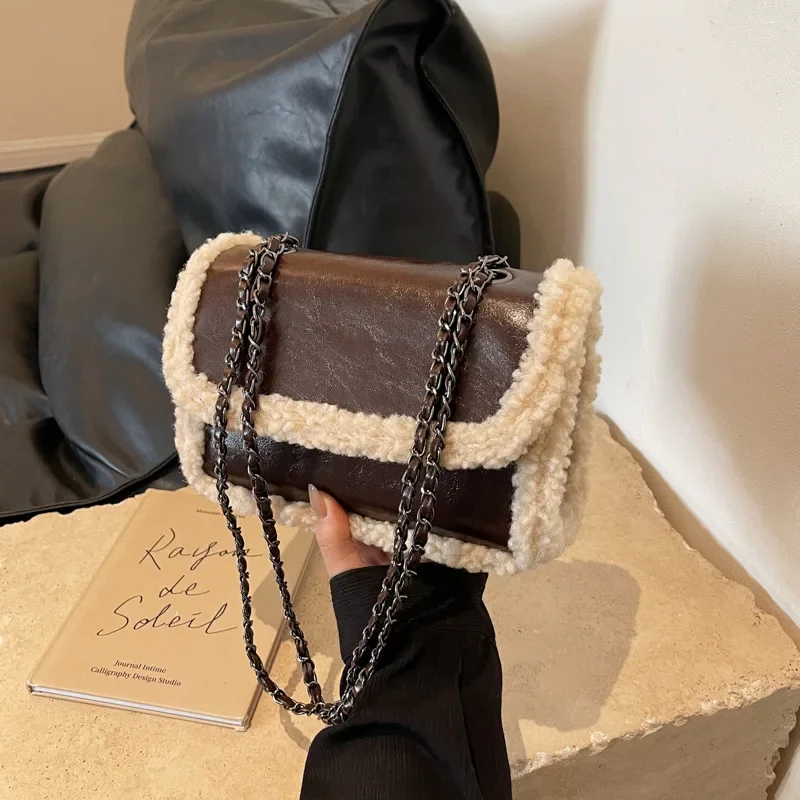 2025 Hot - Selling! Women's Plush Chain Shoulder Bag - High - End Appeal, Simple Retro Crossbody Small Square, Popular Choice
2025 Hot - Selling! Women's Plush Chain Shoulder Bag - High - End Appeal, Simple Retro Crossbody Small Square, Popular Choice