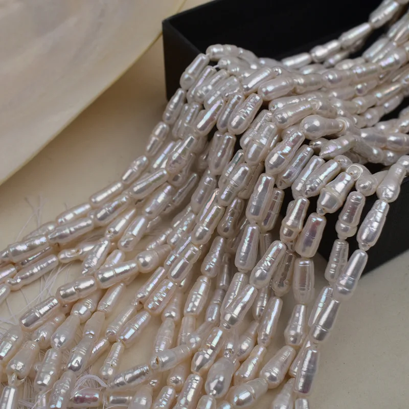 One strand Long 38cm Baroque Irregular Pearl Freshwater Pearl Loose Beads DIY Necklace Bracelet Jewelry Making Accessories Gift
One strand Long 38cm Baroque Irregular Pearl Freshwater Pearl Loose Beads DIY Necklace Bracelet Jewelry Making Accessories Gift