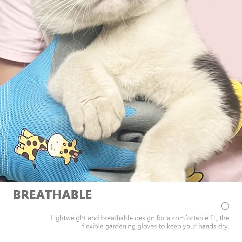 3 пары детских защитных перчаток для садоводства, легкие дышащие рабочие перчатки для посадки растений на открытом воздухе, езды на велосипеде, катания на роликовых коньках
3 пары детских защитных перчаток для садоводства, легкие дышащие рабочие перчатки для посадки растений на открытом воздухе, езды на велосипеде, катания на роликовых коньках