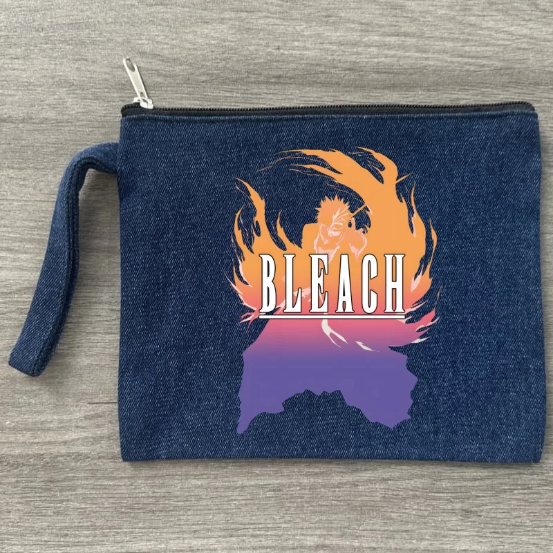 bleached Anime Bleach Zaraki Kenpachi Kurosaki Ichigo TCanvas Denim Cosmetic Bag Organizer Travel Sundries Storage Pouch Office
bleached Anime Bleach Zaraki Kenpachi Kurosaki Ichigo TCanvas Denim Cosmetic Bag Organizer Travel Sundries Storage Pouch Office