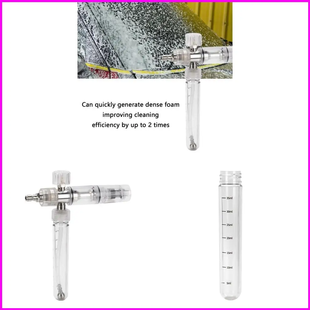 PA Foam Sprayer For Vehicle Wash Systems Rich Bubble Generator Universal Adapter Design Environmental Formula
PA Foam Sprayer For Vehicle Wash Systems Rich Bubble Generator Universal Adapter Design Environmental Formula