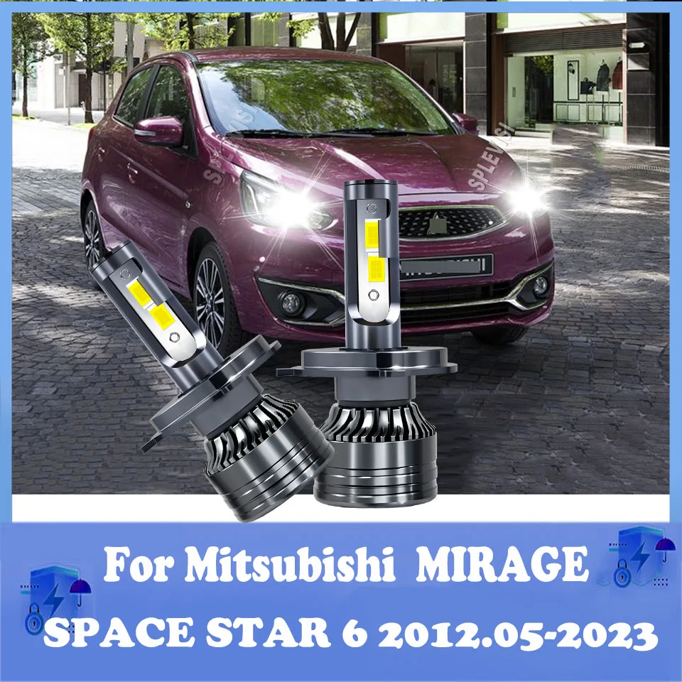LED Headlight Conversion Kit Bulbs H4 9003 Hi/Low Beam Lamps For MITSUBISHI MIRAGE SPACE STAR 6 2012.05-2019 2020 2021 2022 2023
LED Headlight Conversion Kit Bulbs H4 9003 Hi/Low Beam Lamps For MITSUBISHI MIRAGE SPACE STAR 6 2012.05-2019 2020 2021 2022 2023