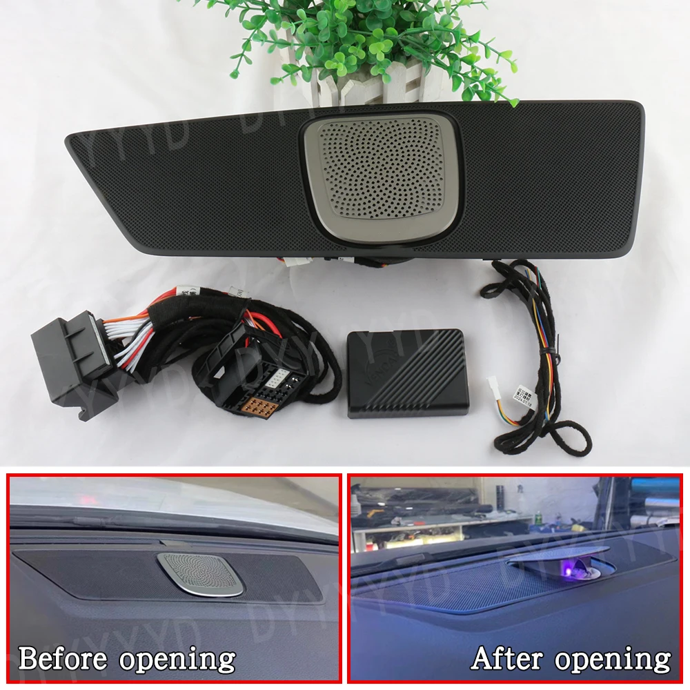 For VW Volkswagen Mogotan B8 CC Car Center Speaker High-Fidelity Audio with Up/Down Adjustable & Ambient Lighting
For VW Volkswagen Mogotan B8 CC Car Center Speaker High-Fidelity Audio with Up/Down Adjustable & Ambient Lighting