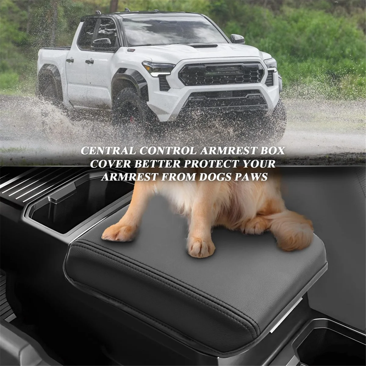 Reliable-Car Center Console Armrest Cover Pad for Toyota Tacoma 2024 Interior Accessories-ABIQ
Reliable-Car Center Console Armrest Cover Pad for Toyota Tacoma 2024 Interior Accessories-ABIQ
