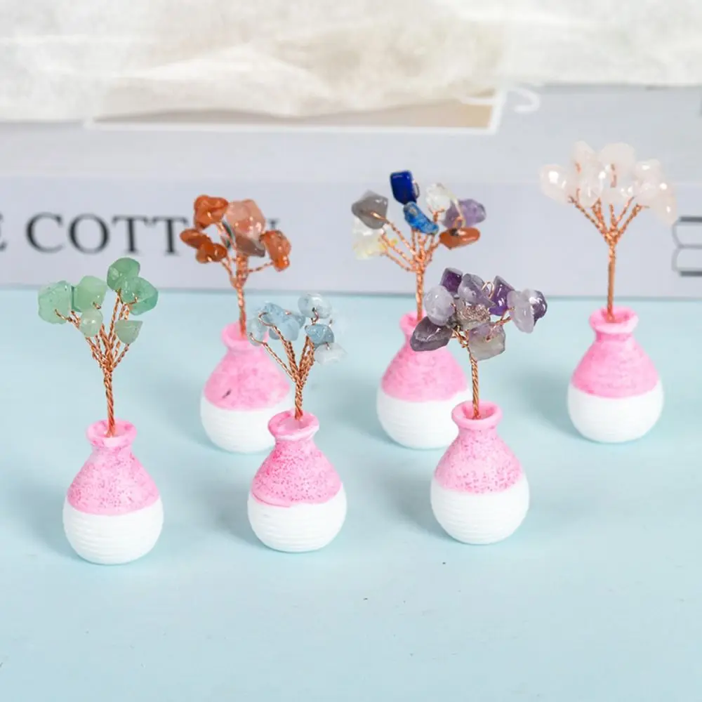 Multicolor Vase Crystal Tree Natural White Crystal Mini Tree Ornaments Handicrafts Model Crystal Wishing Tree Ornaments
Multicolor Vase Crystal Tree Natural White Crystal Mini Tree Ornaments Handicrafts Model Crystal Wishing Tree Ornaments