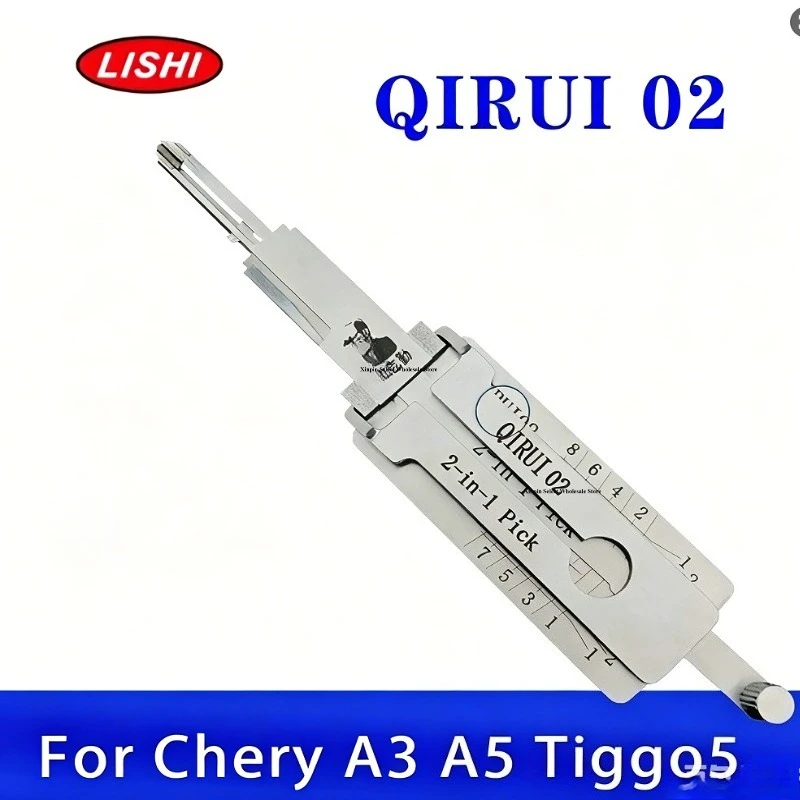 1PCS 2026 NEW for QIRUI 02 LISHI 2in1 for Chery A3 A5 Tiggo5 Decoder Car Door Open Tool Lock Pcik Tool Locksmiths Tool Ganzua
1PCS 2026 NEW for QIRUI 02 LISHI 2in1 for Chery A3 A5 Tiggo5 Decoder Car Door Open Tool Lock Pcik Tool Locksmiths Tool Ganzua