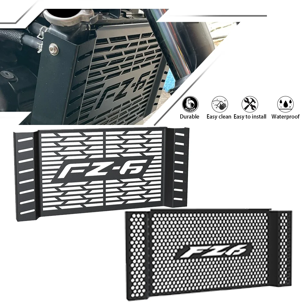 For Yamaha FZ6 FAZER FZ 6 FZ6 2007-2010 2008 2009 Fazer Motorcycle Accessories Radiator Grille Guard Cover Fuel Tank Protection
For Yamaha FZ6 FAZER FZ 6 FZ6 2007-2010 2008 2009 Fazer Motorcycle Accessories Radiator Grille Guard Cover Fuel Tank Protection