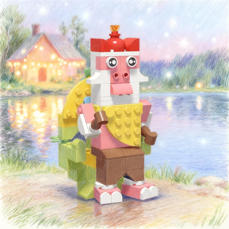 110 деталей MOC Classic King The Food Friends: Модель-конструктор, архитектурные блоки, рождественские подарки, креативные идеи, развивающие игрушки-кирпичики
110 деталей MOC Classic King The Food Friends: Модель-конструктор, архитектурные блоки, рождественские подарки, креативные идеи, развивающие игрушки-кирпичики