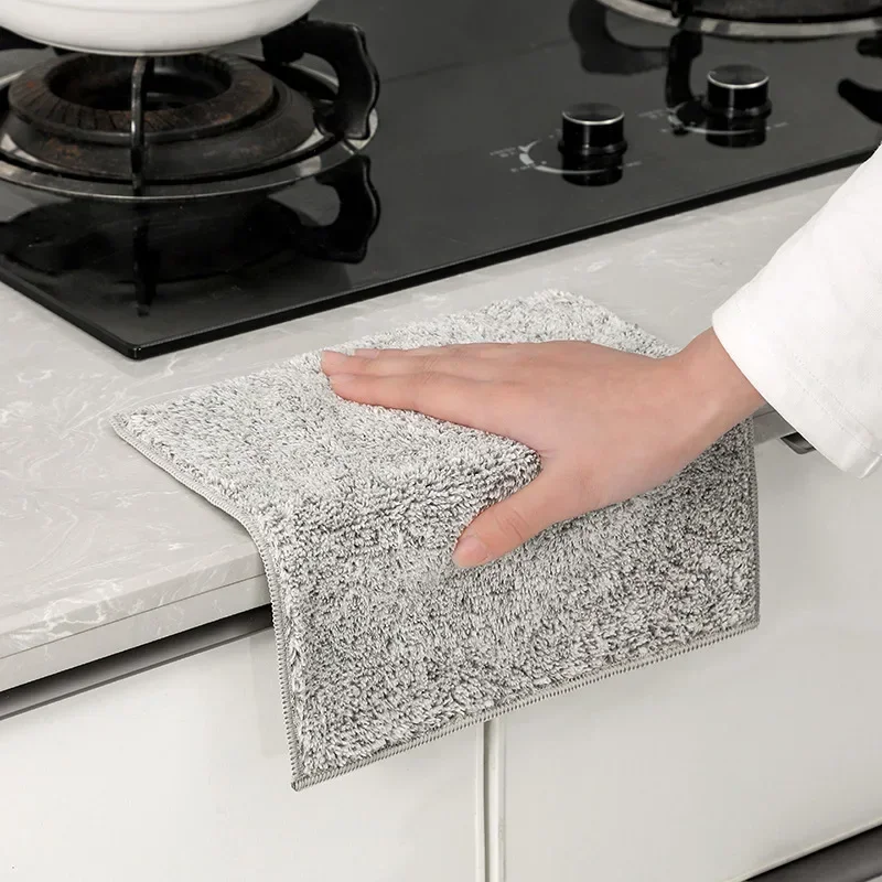 Bamboo charcoal cloth, degreasing dishwashing cloth, household cleaning cloth, absorbent scouring pad, kitchen dishwashing cloth
Bamboo charcoal cloth, degreasing dishwashing cloth, household cleaning cloth, absorbent scouring pad, kitchen dishwashing cloth