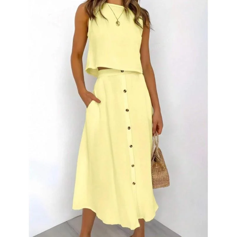 Новый женский комплект из 2 предметов, однотонный топ, весна-лето, повседневная спортивная одежда длиной семь четвертей, бренд UHQ808
Новый женский комплект из 2 предметов, однотонный топ, весна-лето, повседневная спортивная одежда длиной семь четвертей, бренд UHQ808