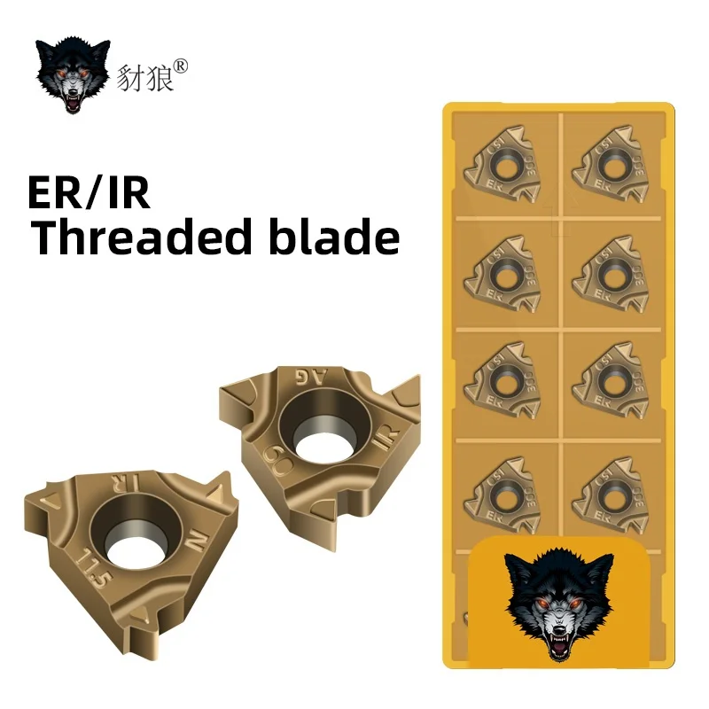 ISO Carbide Threading Insert 16ER 16IR 11IR AG55 AG60 External Internal Indexable Lath Turning Cutter Steel Aluminum CL520J
ISO Carbide Threading Insert 16ER 16IR 11IR AG55 AG60 External Internal Indexable Lath Turning Cutter Steel Aluminum CL520J