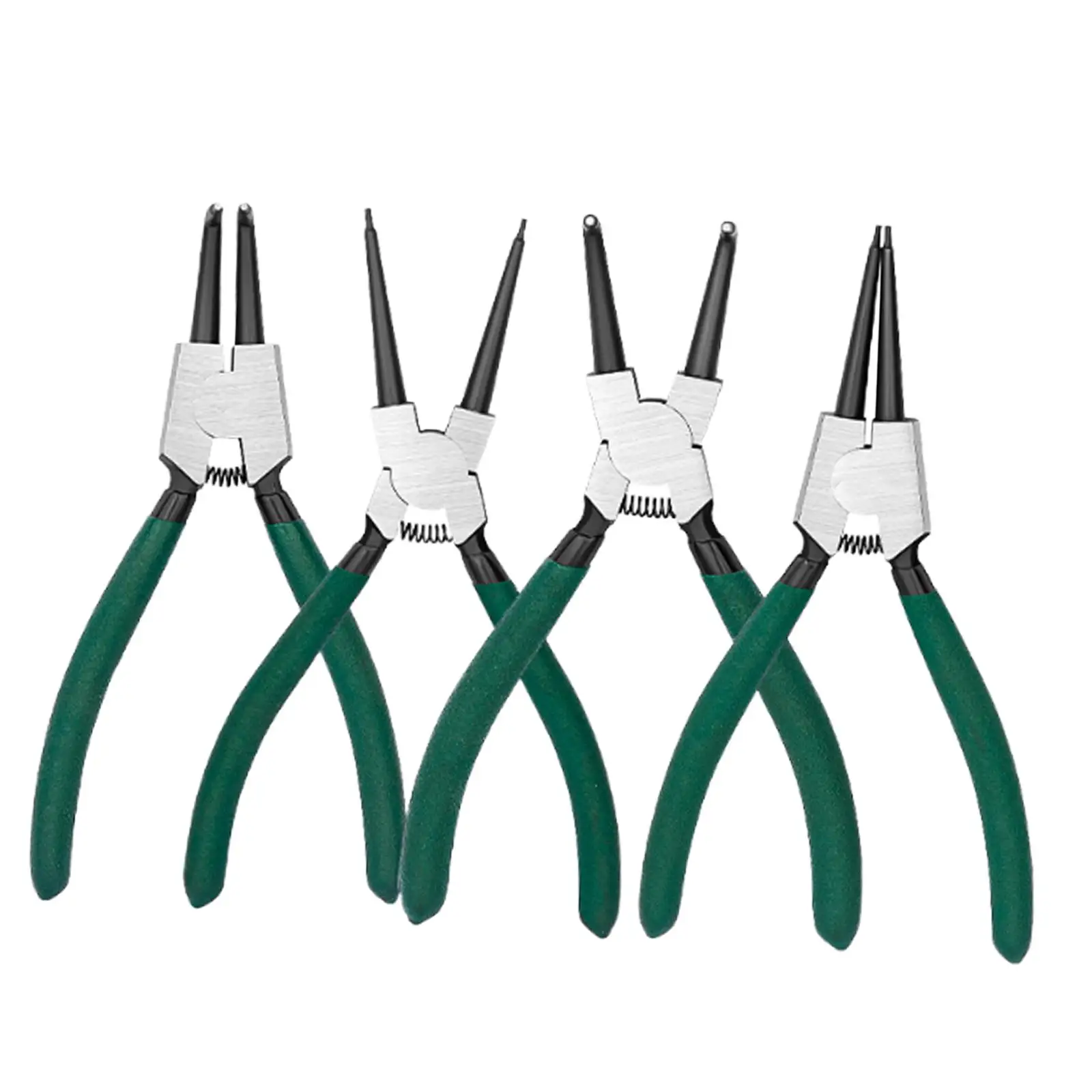 4 Pieces Snap Ring Pliers Set Internal External Manual Auto Repair Multifunctional Anti Slip Handle 7" Retaining Removal Tool
4 Pieces Snap Ring Pliers Set Internal External Manual Auto Repair Multifunctional Anti Slip Handle 7" Retaining Removal Tool