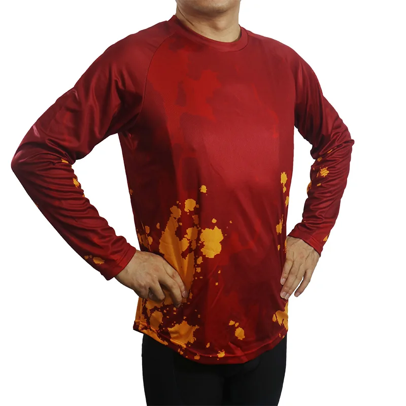 Long Sleeve Bicycle Shirt for Men, Road Wear, Cycling Motocross Sweater, Bike Red Top Dry Breathable Jersey, Sports Crossro Cool
Long Sleeve Bicycle Shirt for Men, Road Wear, Cycling Motocross Sweater, Bike Red Top Dry Breathable Jersey, Sports Crossro Cool