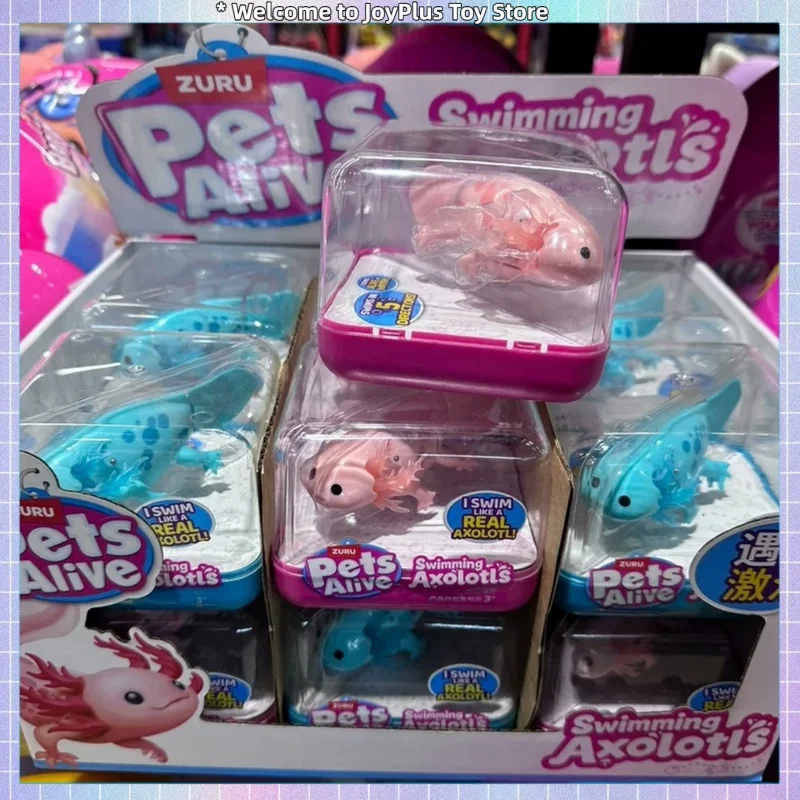 Zuru Pets Alive Swimming Axolotls Bath Water Play Toy Blind Box Cute Sea Animal Bathroom Simulation Electrical Pet Children Gift
Zuru Pets Alive Swimming Axolotls Bath Water Play Toy Blind Box Cute Sea Animal Bathroom Simulation Electrical Pet Children Gift