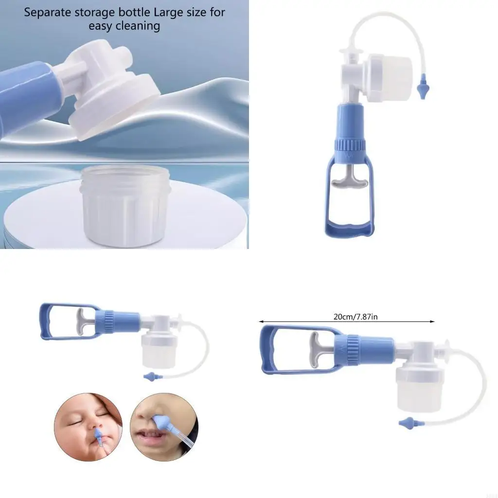K8GF Hand-pulled Baby Nose Aspirator Handheld Newborns Booger Remover Manual Tool
K8GF Hand-pulled Baby Nose Aspirator Handheld Newborns Booger Remover Manual Tool