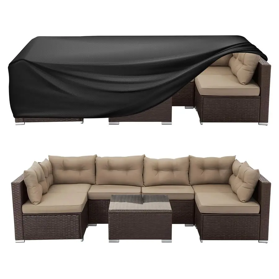 Чехлы для садовой мебели прямоугольной формы, водонепроницаемые чехлы для уличных столов, прочные чехлы для уличной мебели, чехлы для секционных комплектов для патио.
Чехлы для садовой мебели прямоугольной формы, водонепроницаемые чехлы для уличных столов, прочные чехлы для уличной мебели, чехлы для секционных комплектов для патио.